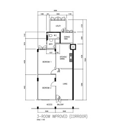 Blk 5 Everton Park (Bukit Merah), HDB 3 Rooms #165491322